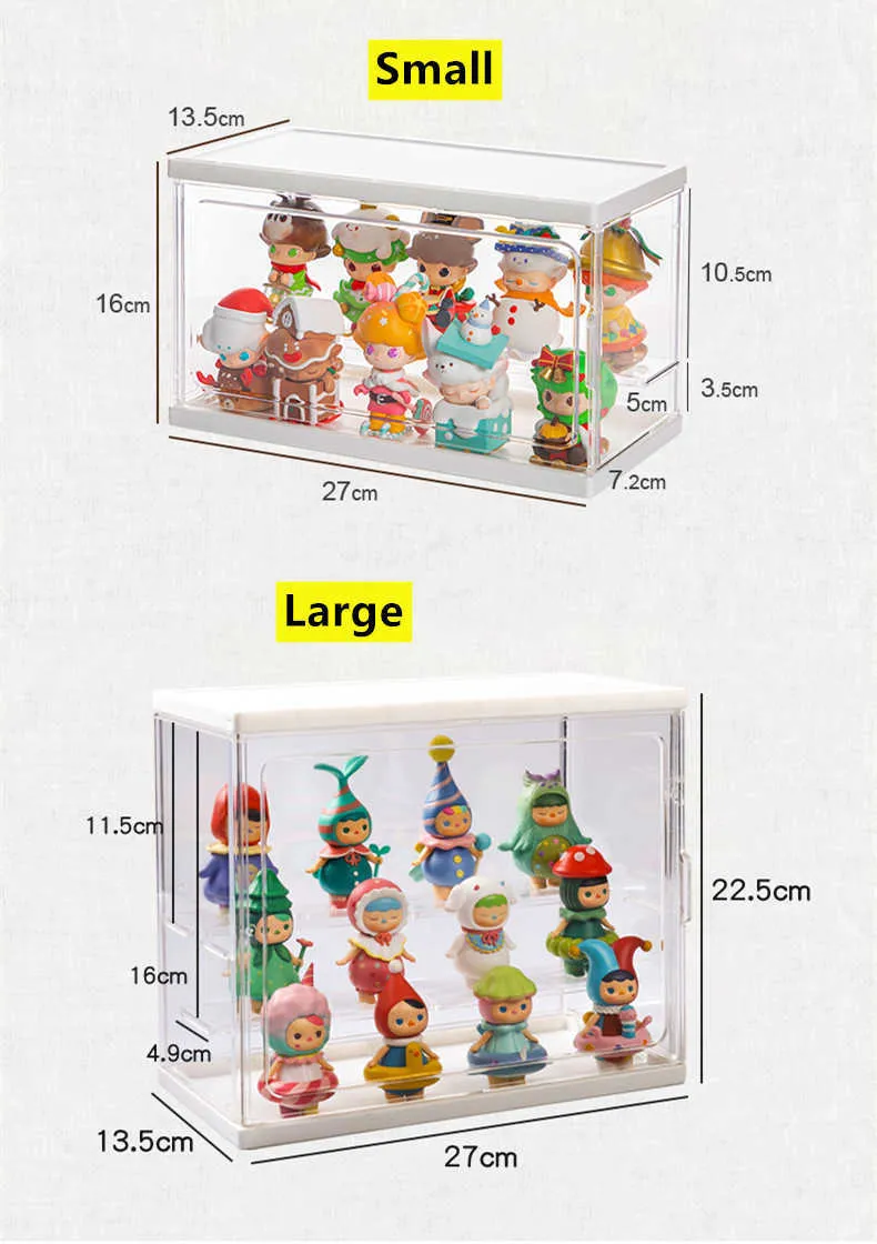 Storage Boxes Bins Acrylic Blind Box Showcase Action... From Misihan08 ...