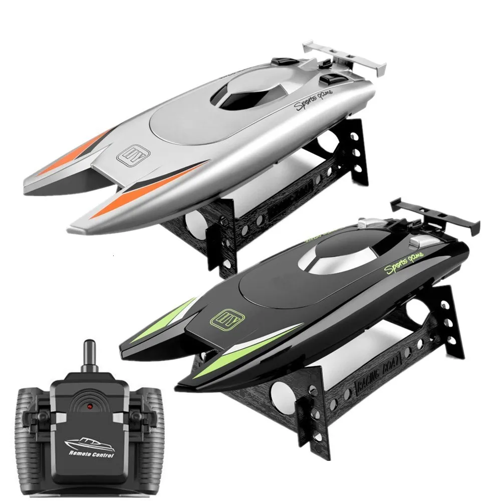 Botes RC Eléctricos: 30 Km/H Control Remoto De Carreras