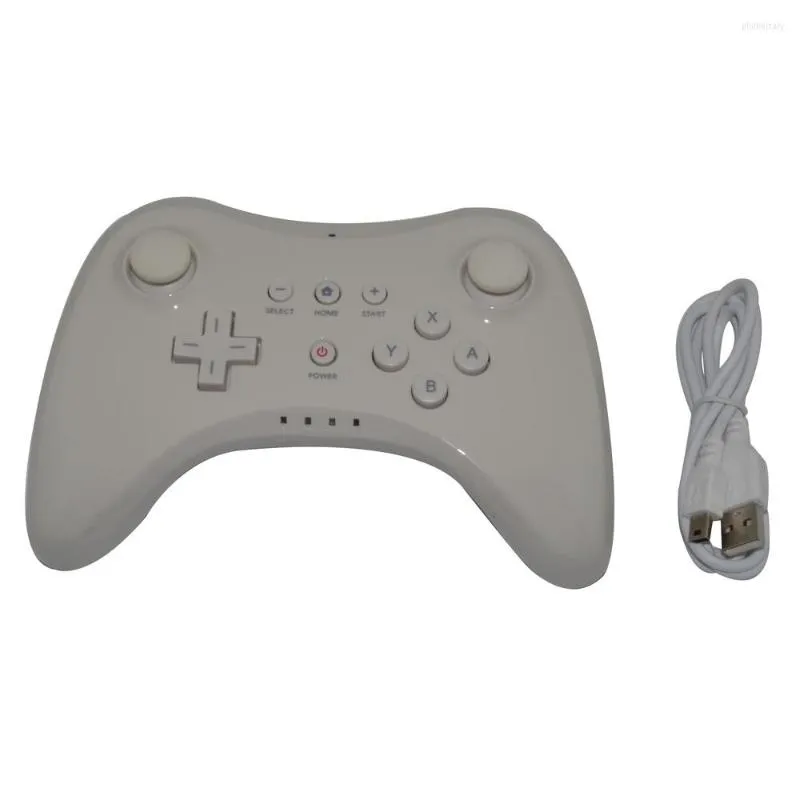 Wii U ProコントローラーのゲームコントローラーUSBクラシックデュアルアナログワイヤレスリモートコントラwiiuゲームパッド