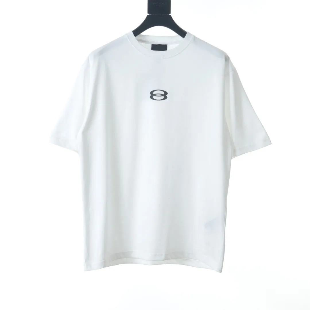 Hommes Plus T-shirts Polos Blanc Coton Impression Personnalisée Hommes Femmes sweat Décontracté Quantité Tendance -S-XL 6R6425