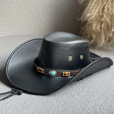 PWNED(パウンド) / FAUX LEATHER BACKETHAT Faux Leather bucket cap hat - Unisex PU Cotton Solid Top