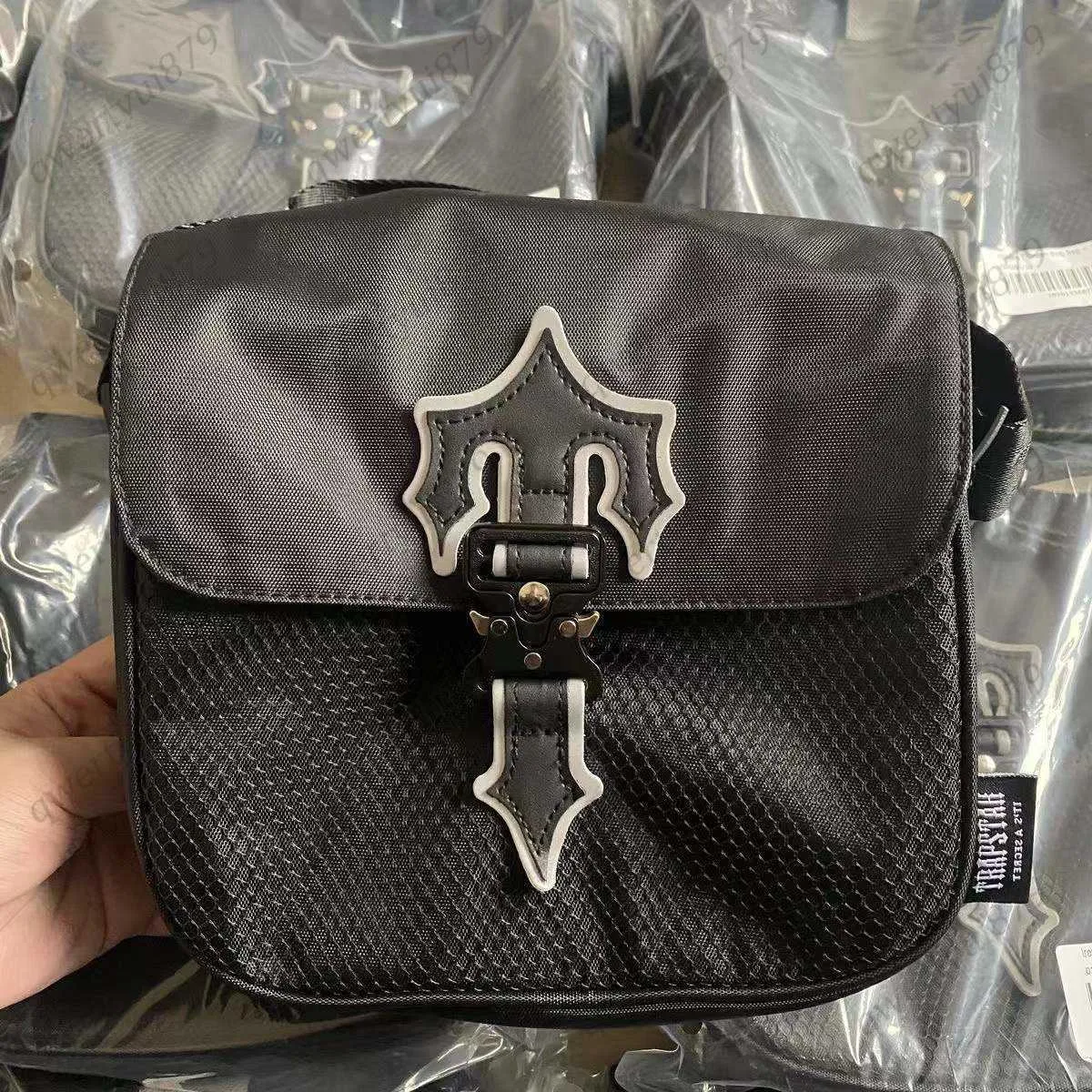 Cross Body Men's Trapstars Projektant torebek Irongate Messenger Unisex Crossbody Torby na świeżym powietrzu torebki Oxford Mężczyzna shoudler 0325/23