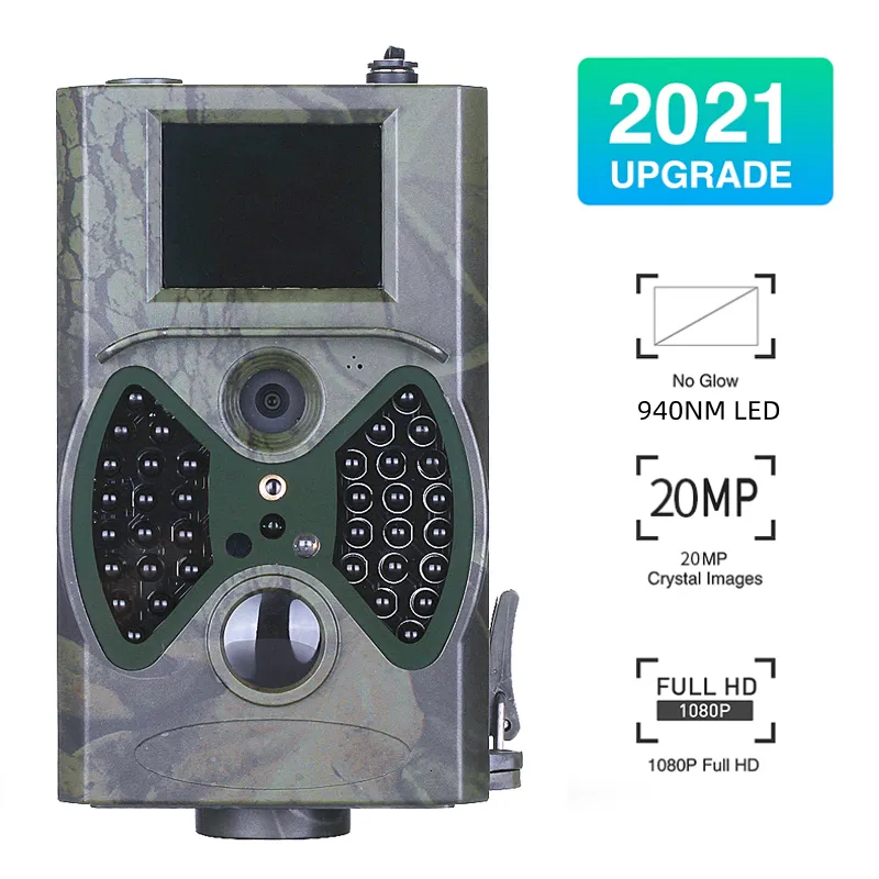 Jaktkameror utomhus 20MP Trail Game Camera Night Vision 940NM IR LEDS IP66 Vattentät monitor för scouting Jakt Wildlife Observation 230324