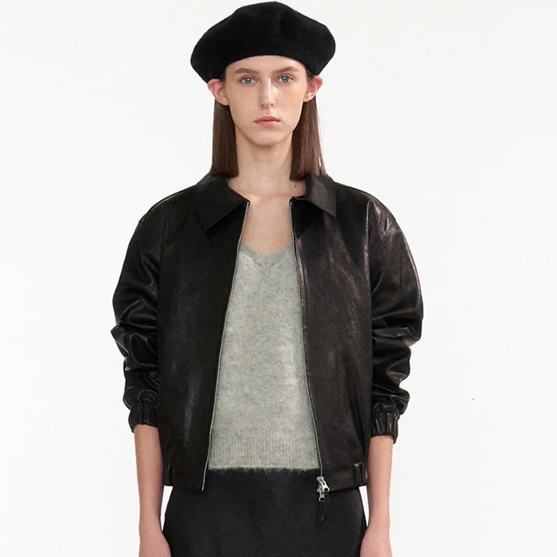 Stylish Women's Black Leather Short leather jacket for Stylish Women's Black Leather Short leather jacket for