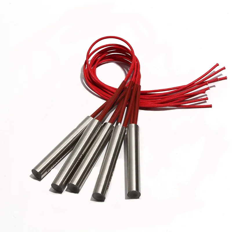 12mm x 225mm-255mm 670W-760W Pièces d'imprimantes 3D Cartouche chauffante Cartouche chauffante Élément chauffant Single Ended AC110V / 220V / 380V Heater 201SUS 5pcs / lot