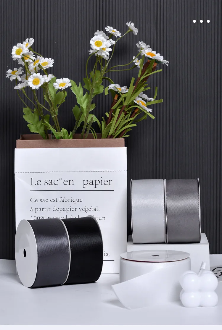 Black Kraft Paper Roll Gift Wrapper Flower Decoration Decorative