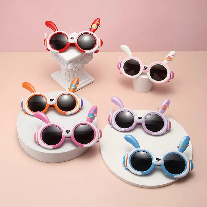 Lunettes de soleil enfants polarisées dessin animé lunettes de soleil filles mignon mode été plage voyage lunettes lunettes de soleil protection UV lunettes lunettes BC507