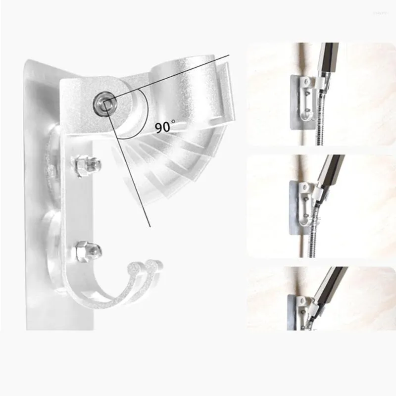 Bath Accessory Set Handset Adjustable Bathroom Shower Holder Bracket Mount Head Wall Products