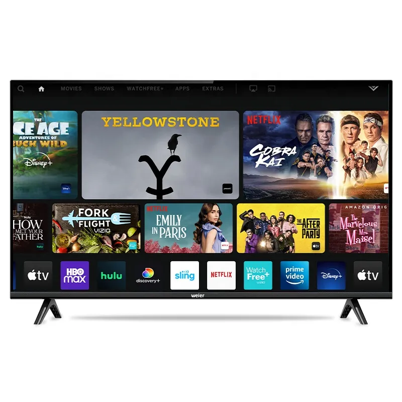 Produzione TV LED OLED da 32 pollici Televisori Smart Tv da 43 pollici