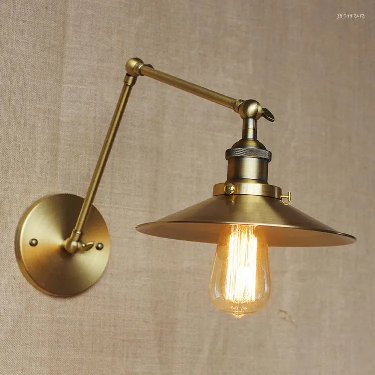 Lampade da parete Adjsutable Long Arm Light Vintage Soggiorno Wandlampen Edison LED Loft Lampada industriale Lamparas De Pared
