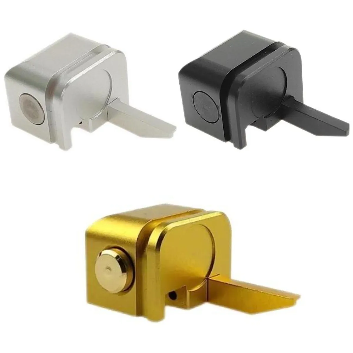 Tactische accessoires Aanpassing CNC roestvrijstalen aluminium legering Matic Selector Switch voor Glock/17/18/19 Sear en Slide Mod H5
