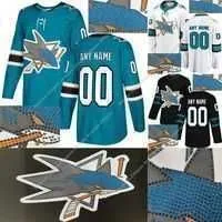 Hockey San Jose Sharks jerseys Knights Hot drilling 88 Brent Burns 65 Erik Karlsson 39 Logan Couture 9 Evander Kane Joe Thornton Hockey jers