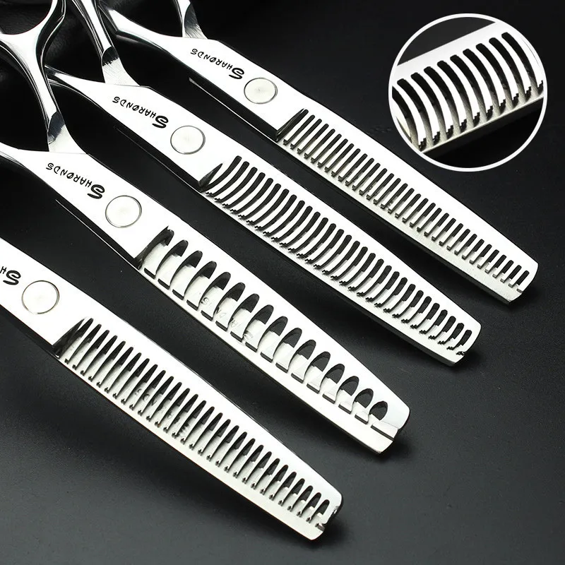 Tijeras para el cabello Sharonds 440c 6775 pulgadas corte de pelo tijeras de adelgazamiento profesional barbería peluquería corte de pelo tijeras 230325