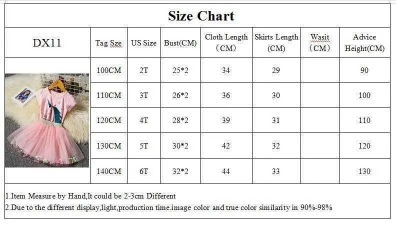 DX11 SIZE CHART