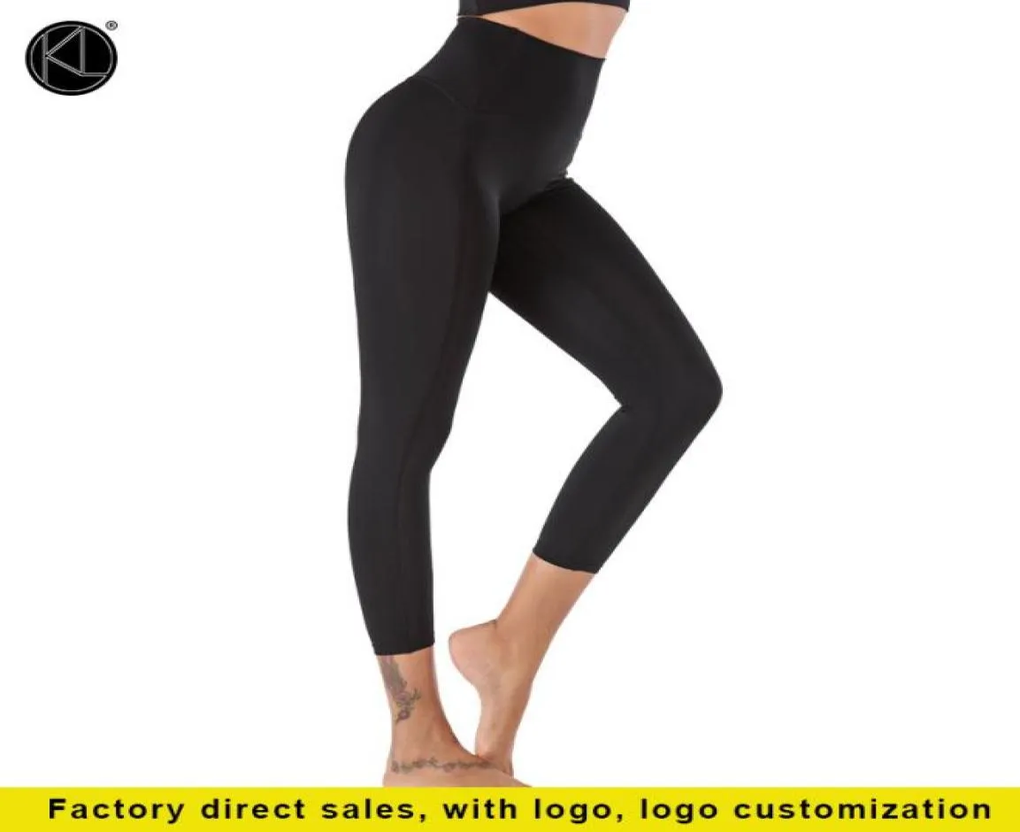 broek met Yoga dames039s strakke hoge taille butt lift elastische perzik fitnesskleding sportbroek hardloopbroek6710991