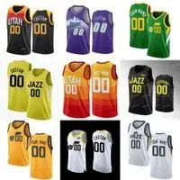 Mens Womens Youth Utah``Jazz``Custom 30 Ochai Agbaji 33 Johnny Juzang 00Clarkson John 12 Stockton Karl 32 Malone Basketball Jerseys