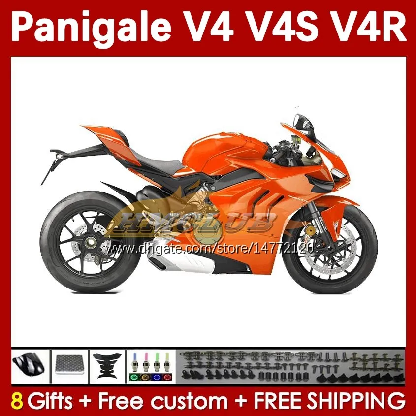 Мотоциклетные обтекатели для истребителя Ducati Street Panigale V4S V4R V 4 V4 S R 18 19 20 Body 41NO.68 V4-S V4-R 18-22 V-4S V-4R 2018 2019 2020 Инъекция плесени кузов