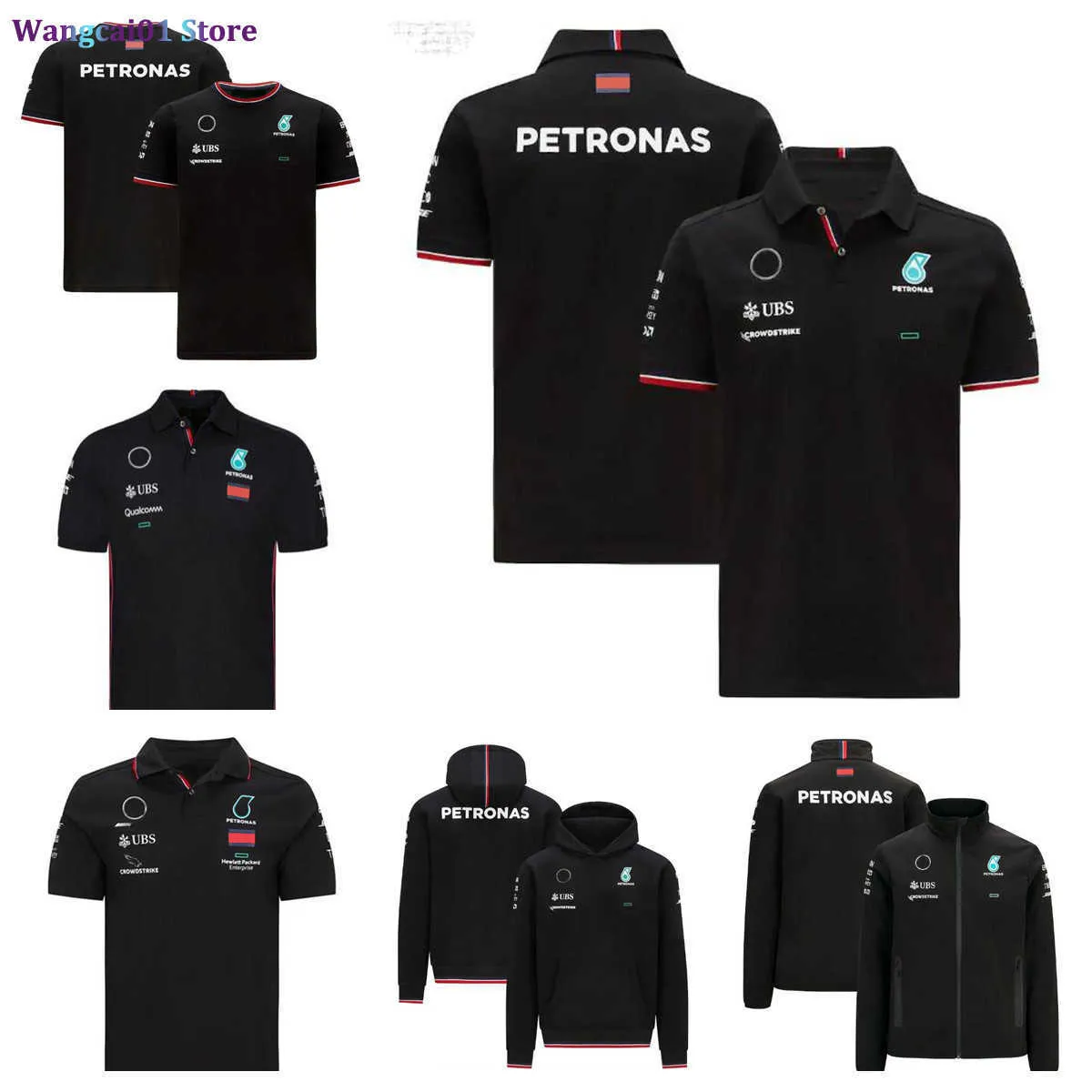 T-shirts voor heren zomer F1 Formule 1 Short-Seved T-shirt 2022 Nieuwe outdoor Polo Clothing Sweater Jacket met dezelfde aangepaste 0325H23