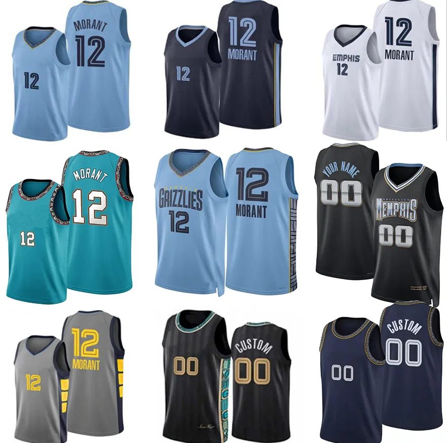 Retro Grizzliess Ja Morant Basketball Jerseys Vintage Mike 10 Bibby 50