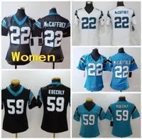 College WearsCollege WearsWomens CaroIina Ladies Pantner 59 Luke Kuechly 22 Christian McCaffrey Stitched Football Jerseys