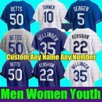 New Men Women Youth MOOKIE BETTS Baseball Jersey MUNCY JULIO LOS URIAS PUJOLS ANGELES CODY BELLINGER CLAYTON KERSTIN DODGERS TREA