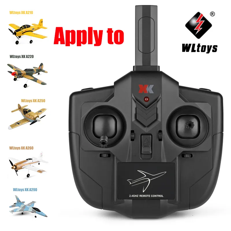 Wltoys a210 a220 a250 rc avião 2.4g 4 canais 3d/6g eixo rc lutador