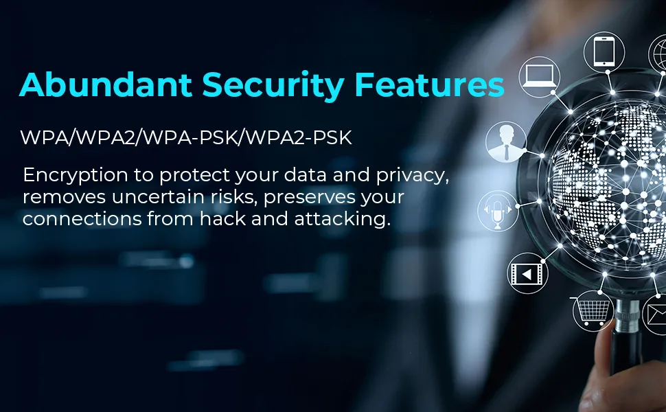 Wifi Extender Long Range Signal Booster For Home Coverage_voghion.com