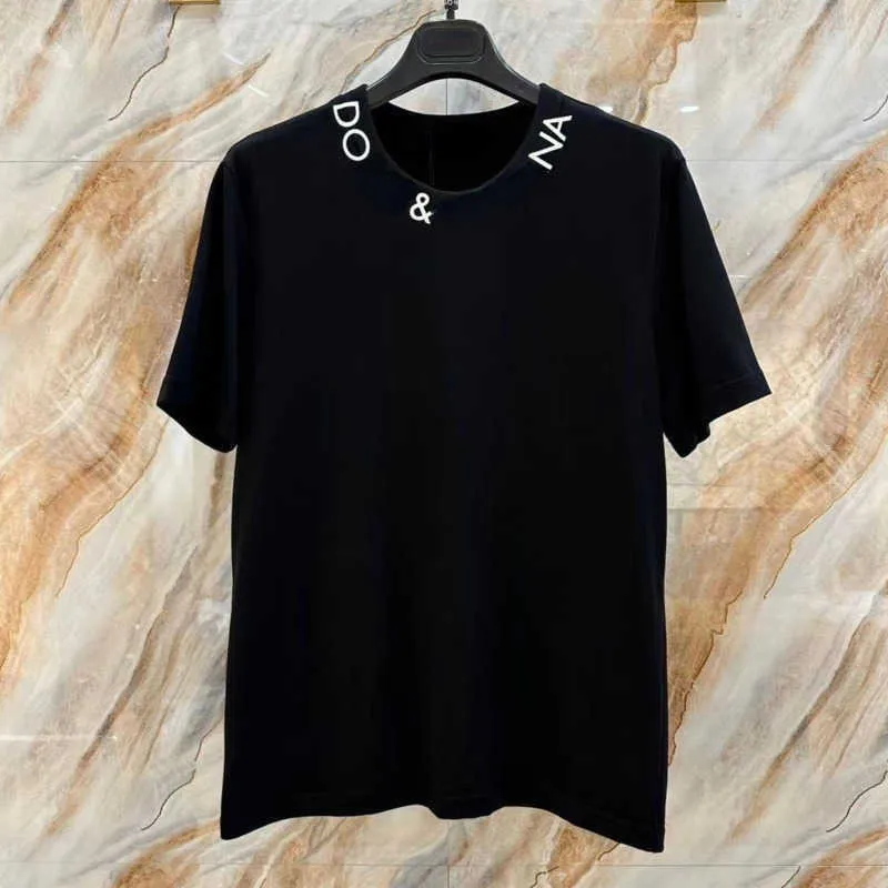 Moda bluza mężczyzna kobiety d designerka koszulka okrągła szyjka koszulka koszulka krótkie rękawowe letnia bawełna Tshirt 4xl 5xl