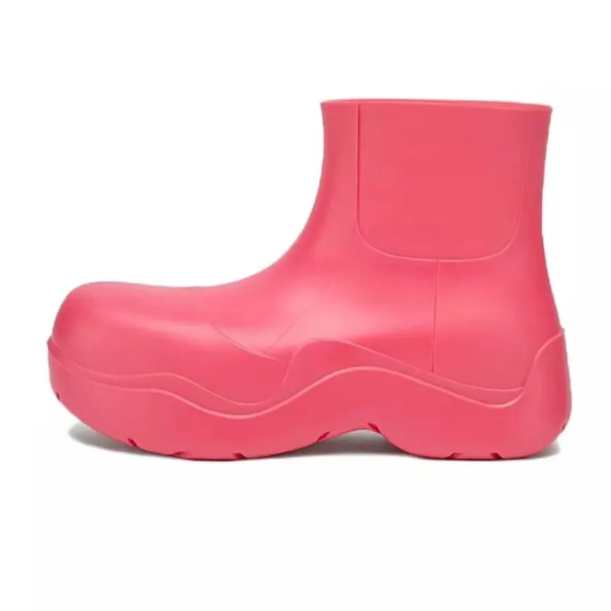 Bottega Veneta Puddle Ankle Boot Pink (Women's