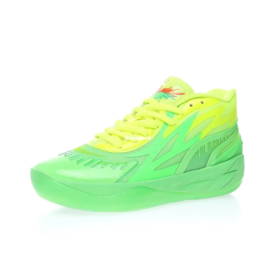 Nickelodeon LaMelo Ball MB.02 Slime Luka Doncic Basketball Shoes Unisex