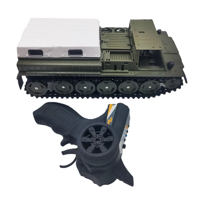 ElectricRC Car WPL E1 Rc Tank Toy 24G Super RC tank Crawler tracked remote control vehicle charger battle boy toys for kids children gdry 230411