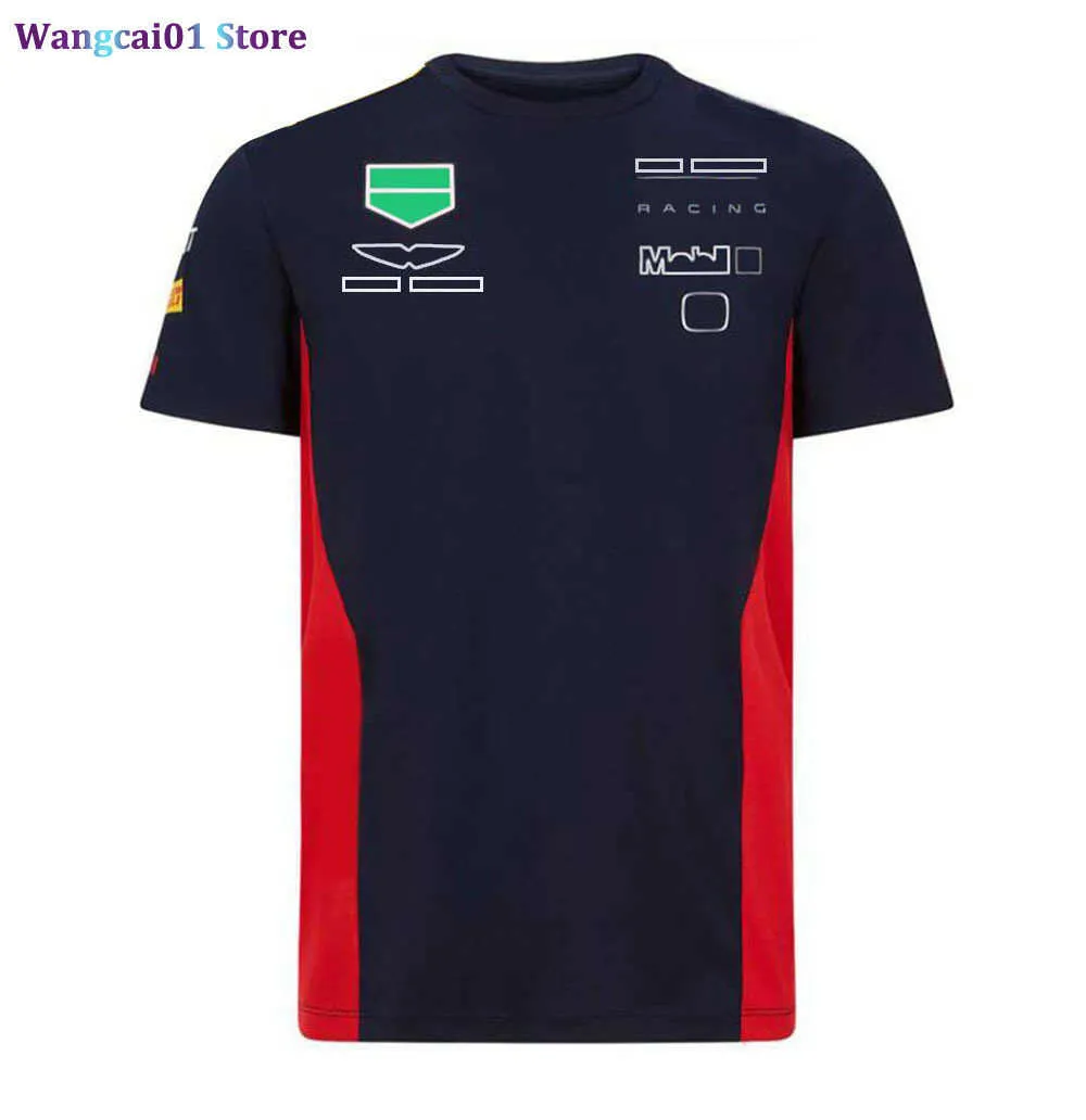 Мужские футболки 2021 F1 Formula-One Team Racing Jersey Ship Seve футболка спортивная футболка с круглой шеей вентиляторы.