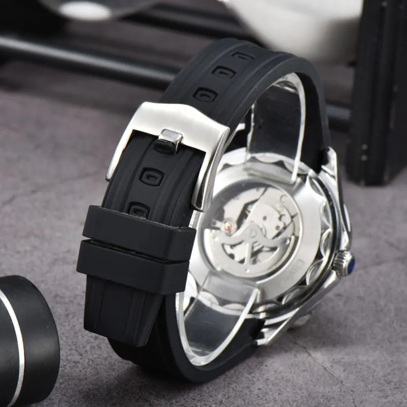 AAA Tops Hommes montre Automatique Heure Main Mécanique Mouvement En Acier Inoxydable Montre De Mode Multifonctionnel Haute Qualité Bracelet Montre-Bracelet