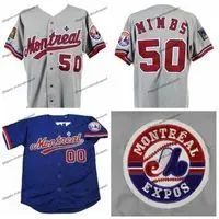 Vintage 1993 Montreal Expos #50 Billley Baseball Jerseys Mens Cheap White Blue Billley Stitched Shirts