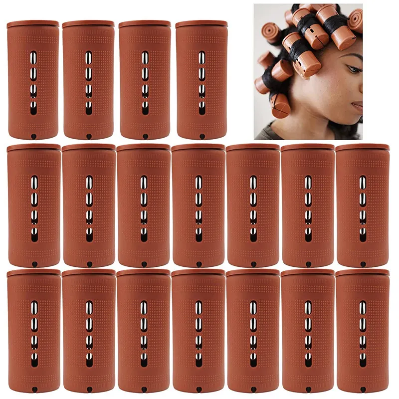 Rolos de cabelo 20pcs grandes hastes de perm para ondas frias naturais estilando de curling longa Mulheres Home Dre 230325