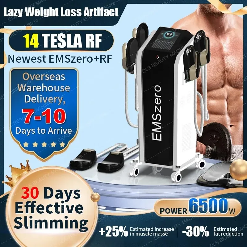 Nuovo Emszero NEO 14Tesla 6500W Articoli di bellezza Muscle-sculpt Stimolatore Brucia grassi Macchina per scolpire il corpo DLS-EMSlim