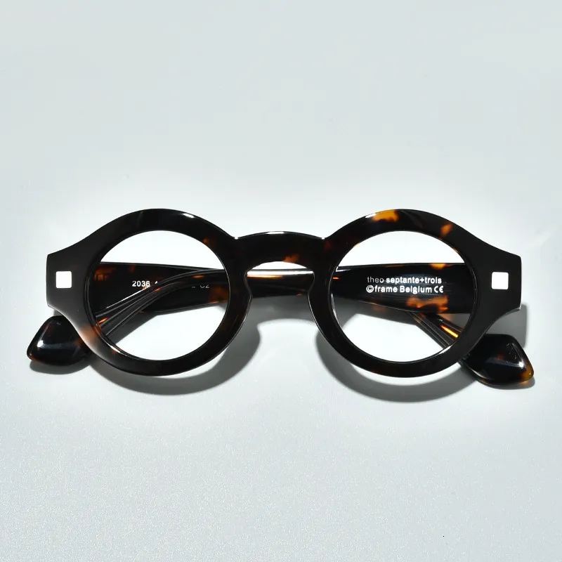 Handmade Vintage Round Acetate Vintage Round Glasses Frames For Men And Women Retro Optical Glasses For Myopia Prescription Eyeglasses 230325 From Yujia05 30.42 DHgate.Com
