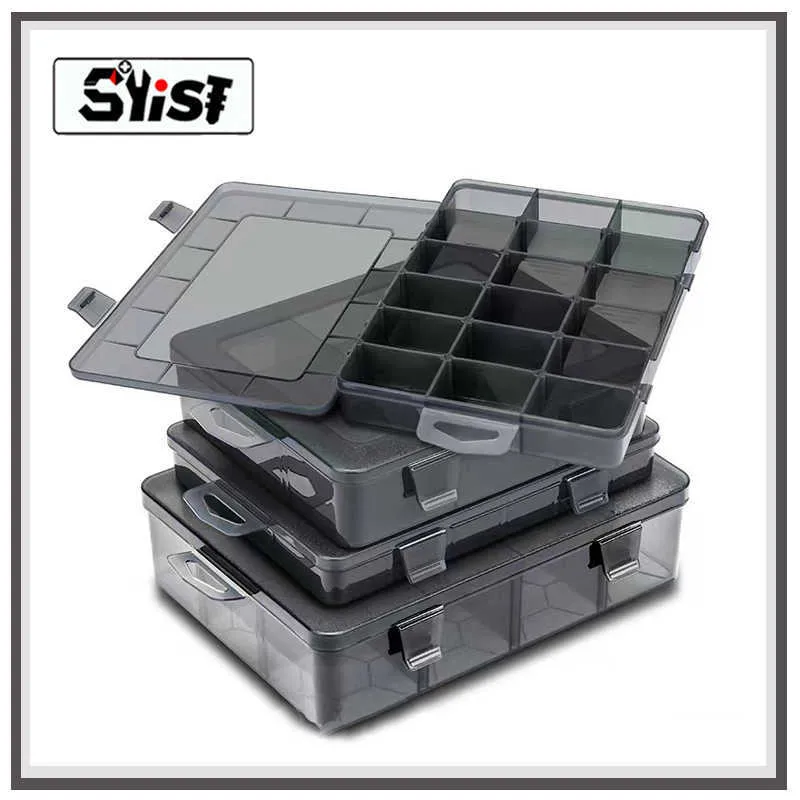 Adjustable Plastic plastic storage boxes with 9-24...
