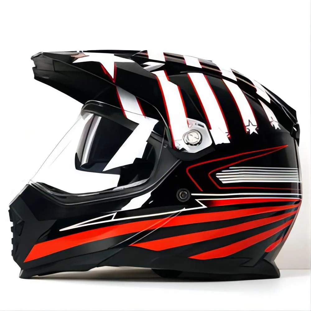 Wejump Double Lens Full Face Motorcycle Helmets Nearby DOT & ECE