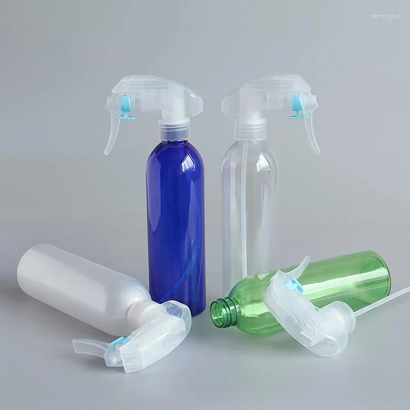 Lagringsflaskor Multicolor 20st 250 ml Tom Trigger Spray Bottle Plastical Hushållens behållare Refillerbara vattenbehållare