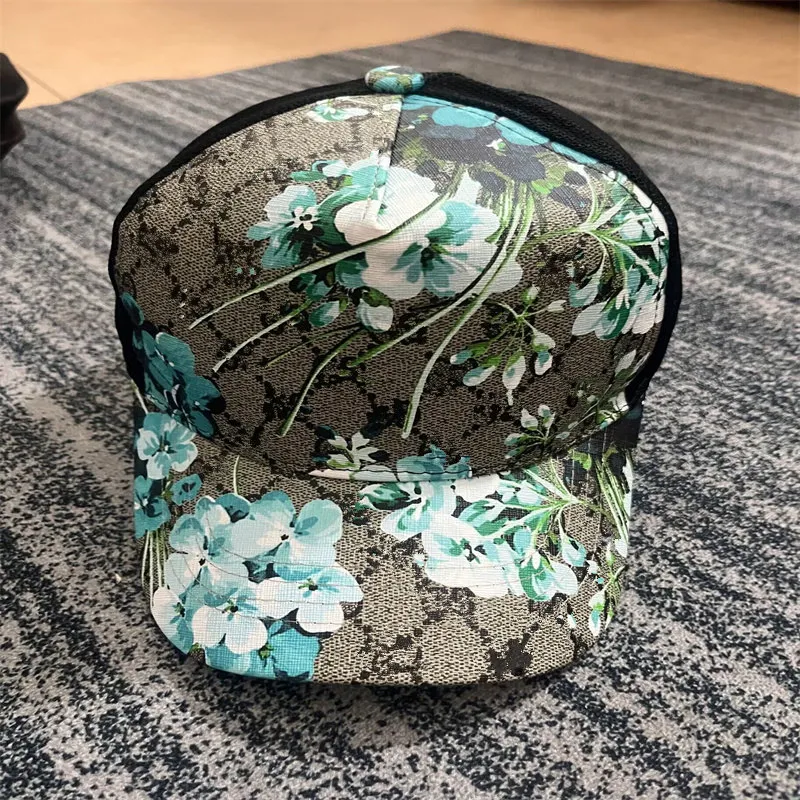 جديد 2023 مصمم لوكسوريس رسالة البيسبول قبعة قبعة نساء مانمبتي تطريز الشمس القبعات أزياء التصميم الترفيه