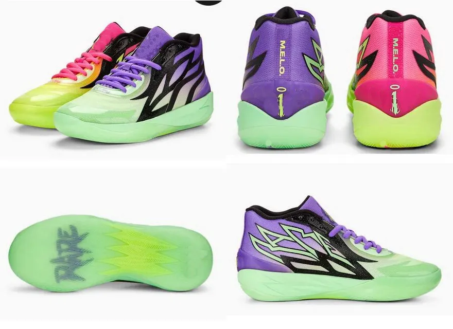 MB.02 Jade Scarpe da basket LaMelo Ball Signature yakuda negozio online locale Dropshipping Formazione accettata Sneakers Sconto Scarpe da ginnastica