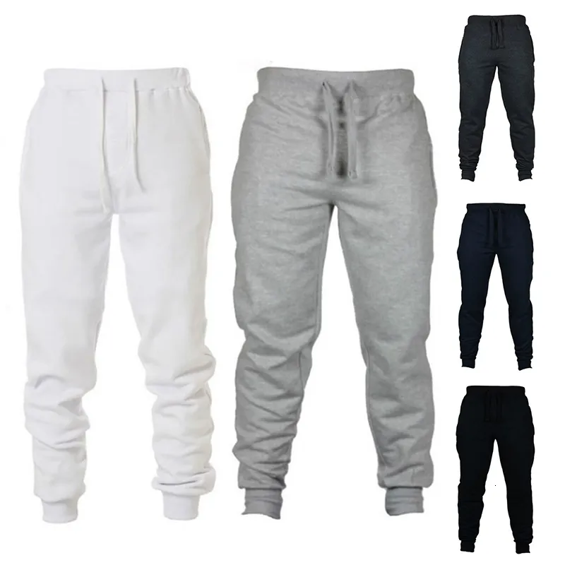 Männer Hosen Soild Gym Training Jogging Hosen Jogger Männer Kordelzug Jogginghose Sport Hosen Mode Hip Pop Trackpants Casual Bottoms 5xl 230325