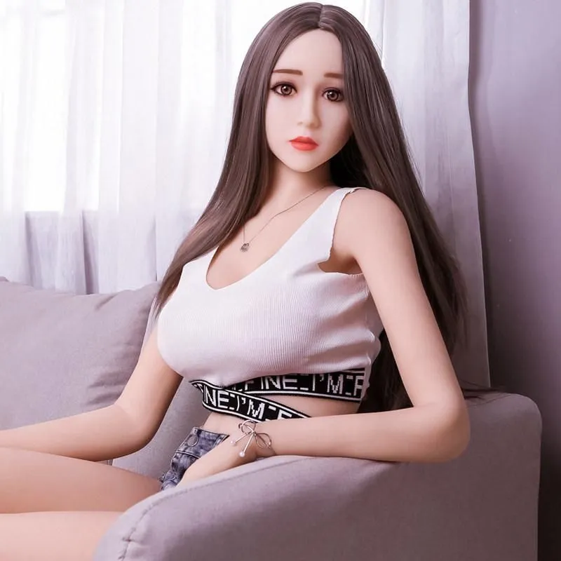 Life Size Silicone Adult Doll - Realistic Full Body with Breasts and Feet  for Men - Sex Toy Standing Adult Doll