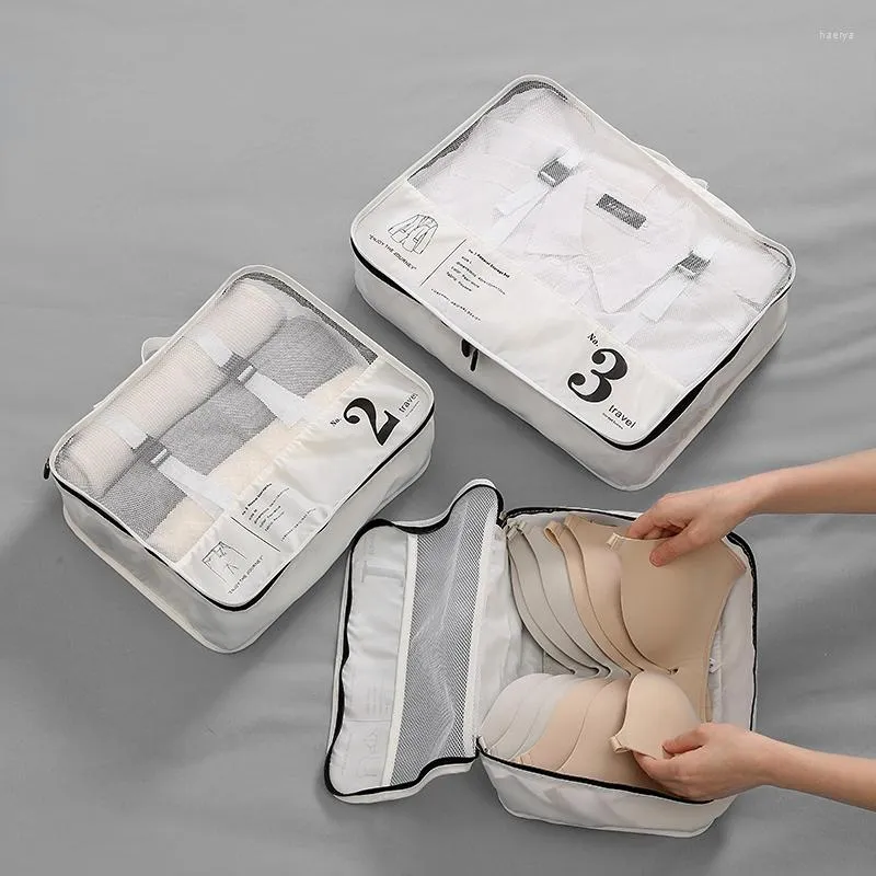 Travel Vacuum Storage Bags Portable Travel Luggage Organizer Bag