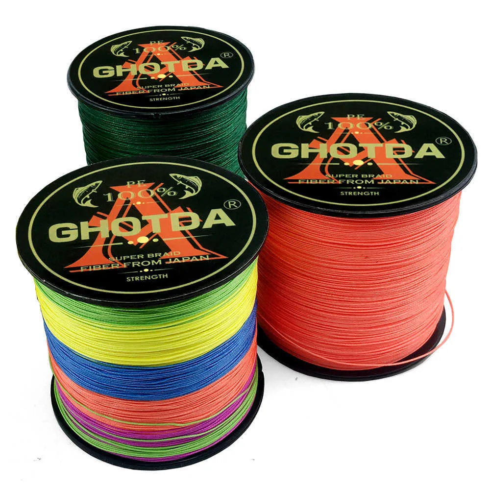 Fishing Accessories GHOTDA 8/4 Strands 100M High Quality Braided Line PE Fishing  Line Saltwater Weave Fishing Cord Pesca Fishing Tackle Fish Line P230325  From Mengyang10, $12.12