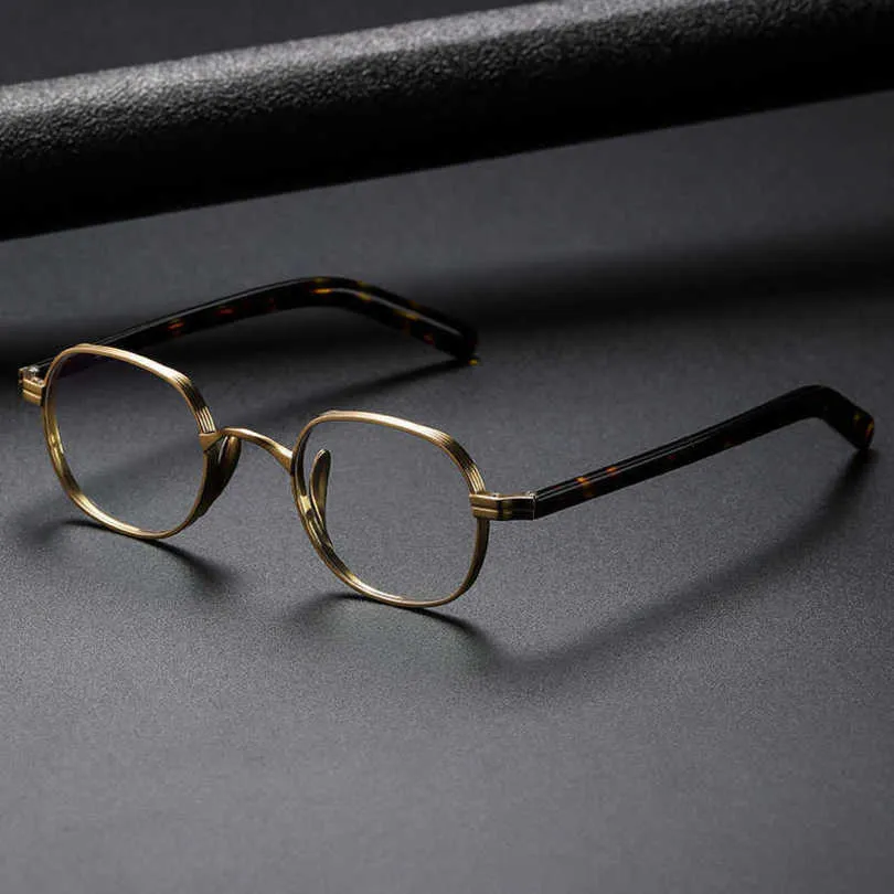 10 % RABATT auf neue Luxus-Designer-Sonnenbrillen für Herren und Damen. 20 % Rabatt auf Wannian-Schildkrötenrahmen aus japanischem reinem Titan mit 132-Platten-Brille mit kleinem Gesichtsfeld und hoher Myopie