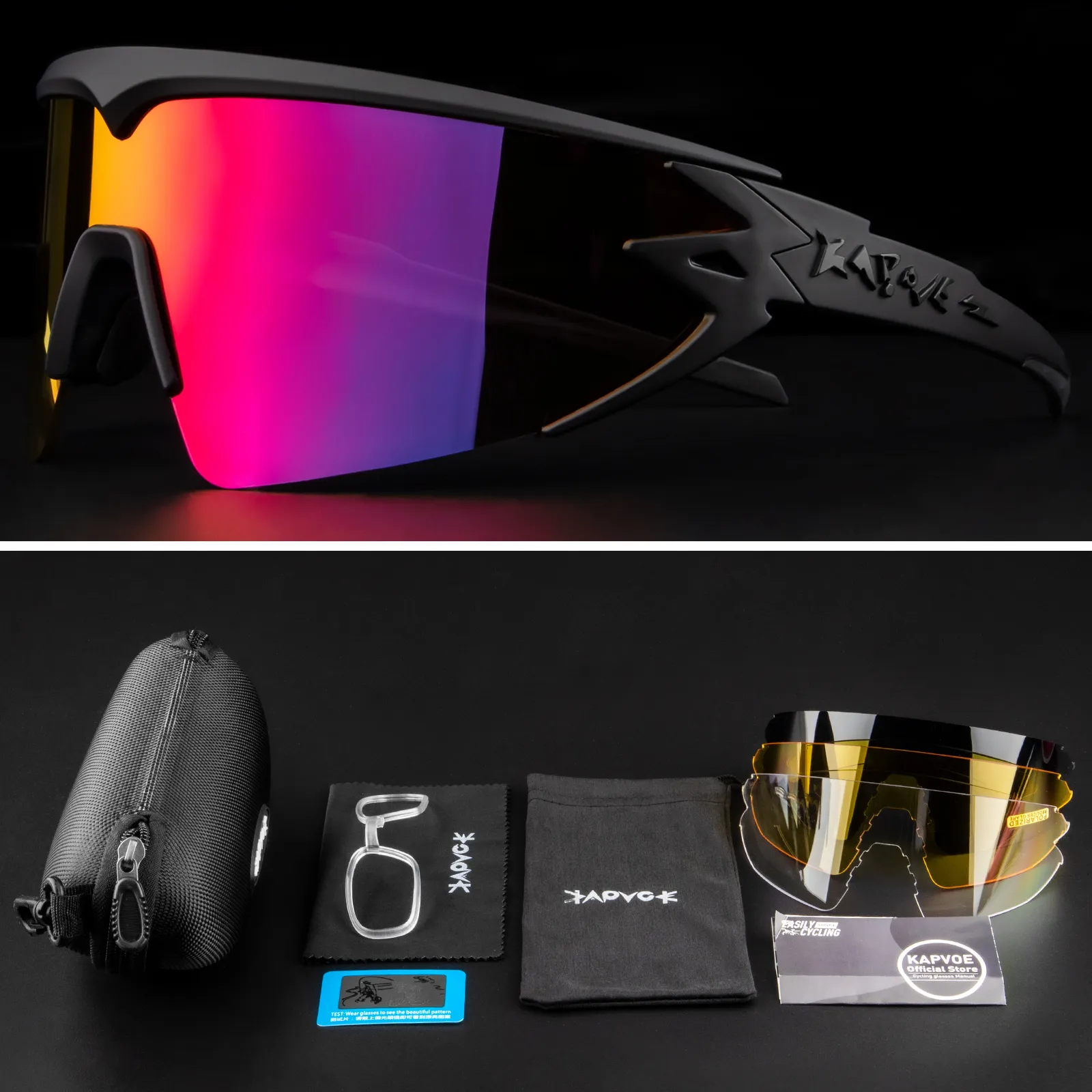 Kapvoe Polarized Best Running Sunglasses For Men And Women Outdoor Mountain  Sport Cycling Glass With 4 Lenses, Mirrored UV400 Protection And Bike Eyewear  Goggles 230325 From Shenping03, $16.65