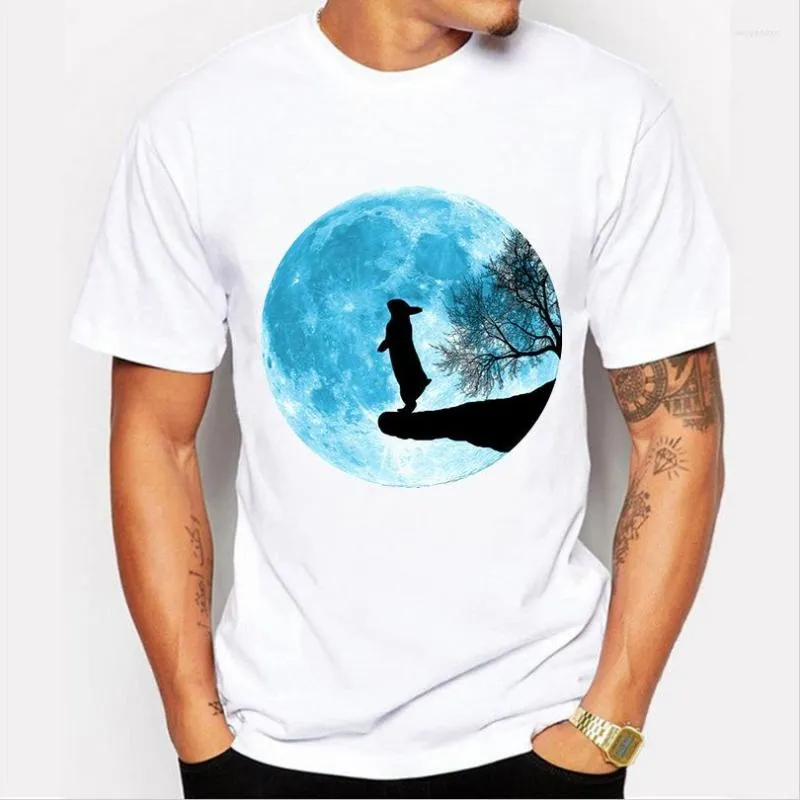 T-shirts pour hommes Tops Summer Fashion 3D Cartoon Print Funny T-Shirt Men Casual Short Sleeve White Shirt Male Street Style Hip Hop T-shist