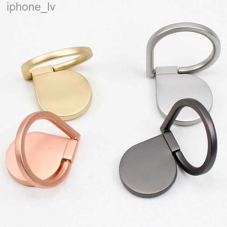 360 ﾰ Moda evrensel cep telefonu yüzüğü stent cep telefonu tutucu oval parmak kavrama telefon standı Samsung S8 Not 4 5 Huawei